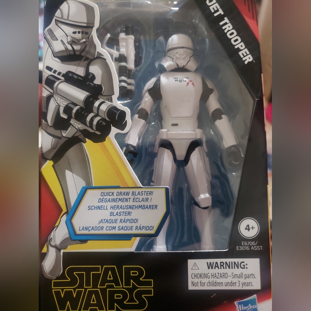 Star Wars Galaxy  The Rise of Skywalker Jet Trooper 5-Scale Action Nib 5"